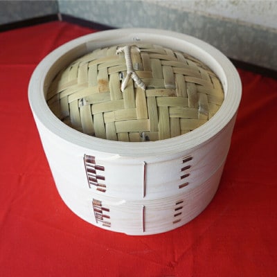 萬力屋の桧曲輪中華セイロ(21cm)1段1組