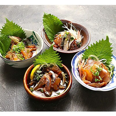 りゅうきゅう4種+おおいた和牛焼肉 [海と大地の恵みセット]【複数個口で配送】