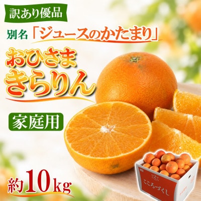 [訳あり・優品] 今村農園のおひさまきらりん 約10kg