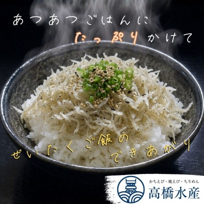 豊後別府湾ちりめん 使い切りセット 4袋 国産 添加物不使用