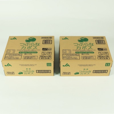 つぶらなカボス 60本(30本入×2ケース) 各190g