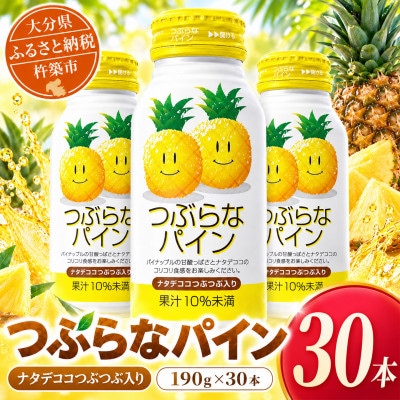 つぶらなパイン 190g×30本