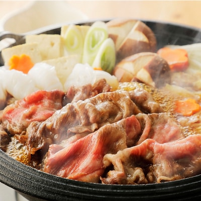 匠牧場のおおいた和牛すき焼き肉2種(クラシタロース・ブリスケスライス)計1.2kg