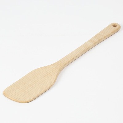 木工房矢吹のメープルの料理用木べら(右利き用)