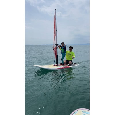 [体験チケット]ウインドサーフィン1名 レンタル 2時間〈163-004〉