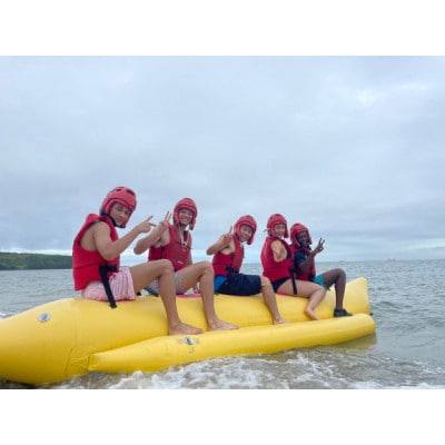 [体験チケット]バナナボート 1名 約5分(チケット5枚)〈163-001〉