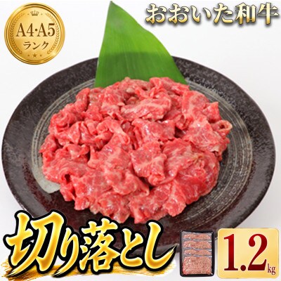 おおいた和牛切り落とし1.2kg(300g×4p) ※真空パック