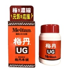 食物繊維を配合した梅肉エキスの粒状　梅丹 UG75g