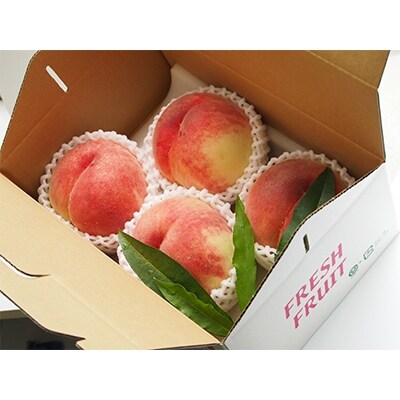 和歌山県産　桃　手提げ(6玉)