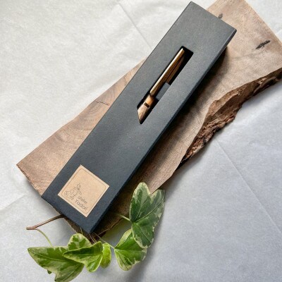 桃栗三年柿八年　果樹の木のシャープペン　1本　果樹の木の木軸ペン「Minori」