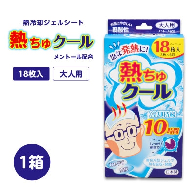 熱ちゅクール18枚入　大人用　1個　ラクール薬品販売(株)