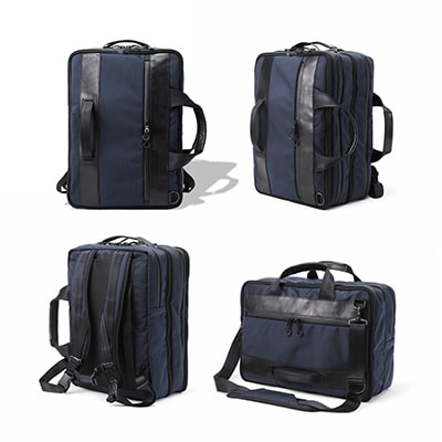 豊岡鞄　Urban Commuter 2x3WAY BRIEF PACK HA(ブラック)