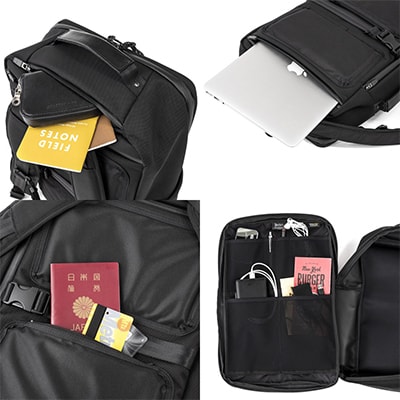 豊岡鞄　Urban Commuter 2WAY BACK PACK HA(ネイビー)
