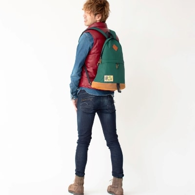 豊岡鞄　WALK ABOUT WOODS Nao 18L(グリーン)