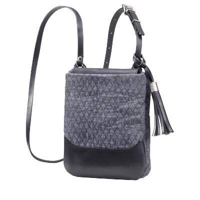 豊岡鞄　anti-mode style QUILT Pochette(ブラック)