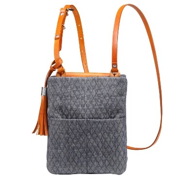 豊岡鞄　anti-mode style QUILT Pochette(キャメル)