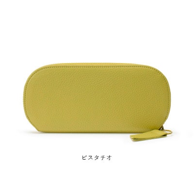 豊岡財布　ラウンドウォレット　CITE-004 ピスタチオ