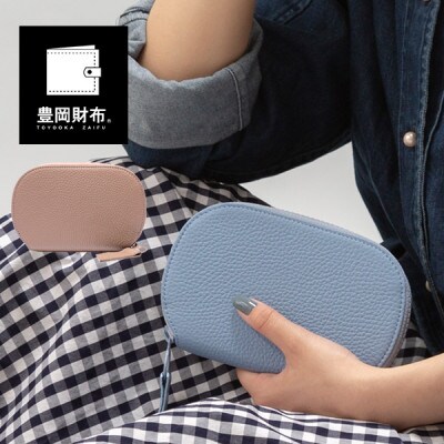 豊岡財布　ミディアムウォレット　CITE-014 オーク