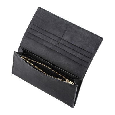 豊岡財布 Haaki Leather 長財布 HLW300 ネロ