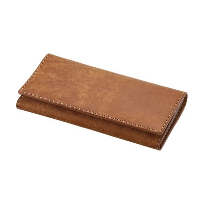 豊岡財布 Haaki Leather 長財布 HLW300 コニャック