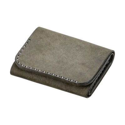 豊岡財布 Haaki Leather ミニ財布 HLW302 グリージオ