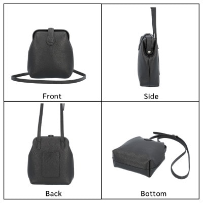豊岡鞄parcel mistダレスポシェットNU63-103ブラック