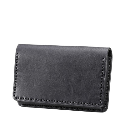 豊岡財布 haakiLeatherカードケース HLC500 ネロ