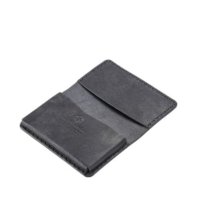 豊岡財布 haakiLeatherカードケース HLC500 ネロ