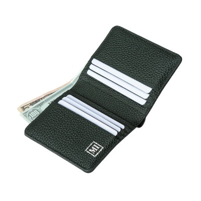 豊岡財布 2つ折りカード財布 ドイツ製本革使用 WST01 グリーン