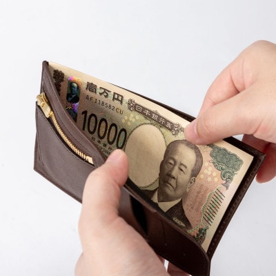 豊岡財布 フラグメントケース カード財布 WLG2101 コーヒー