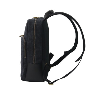 豊岡鞄　AD2502　井原デニムリュック (ネイビー)