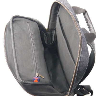 豊岡鞄　AD2502　井原デニムリュック (ネイビー)