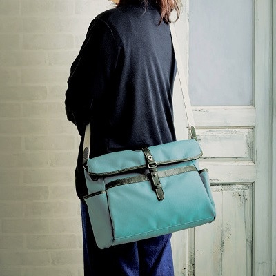 豊岡鞄 KANEDAITO RVKショルダーM 561011ブルー