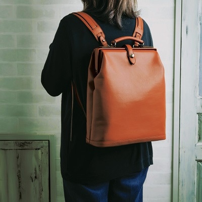 豊岡鞄 KANEDAITO タテ型ダレスリュック563010レンガ