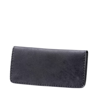 豊岡財布 haaki Leather ロングウォレット HLW305 ネロ