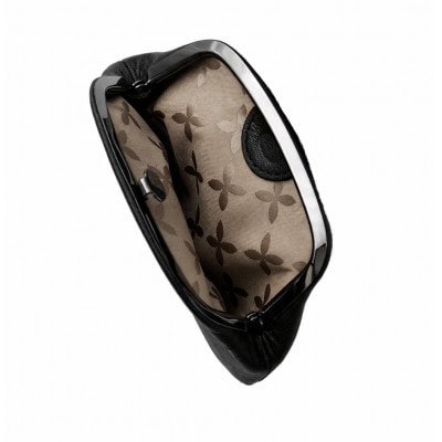 豊岡財布 AW0503 天溝押し口小銭入れ (ブラック)