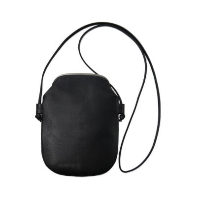 豊岡鞄　AD6100　天溝押し口マルチショルダー(ブラック)