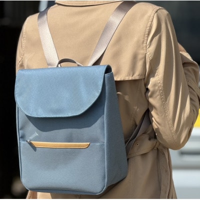 豊岡鞄　AD3611　ミニリュック(ドルフィンブルー)