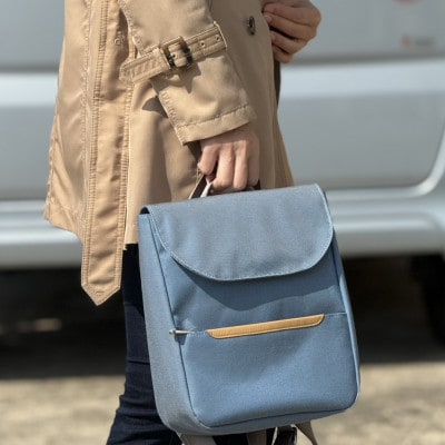 豊岡鞄　AD3611　ミニリュック(ドルフィンブルー)