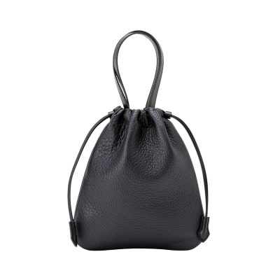 豊岡鞄 Supple KINCHAKU bag MEKB04 ネイビー