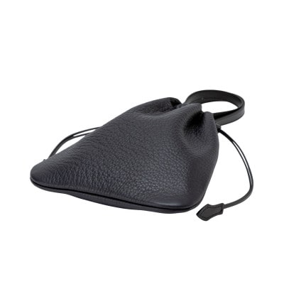 豊岡鞄 Supple KINCHAKU bag MEKB04 ネイビー