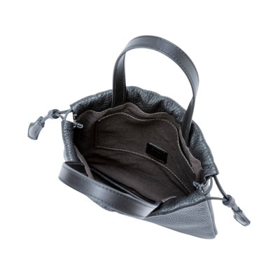 豊岡鞄 Supple KINCHAKU bag MEKB04 ネイビー