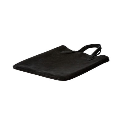 豊岡鞄 Round feel Suede Tote MEST07 ブラック