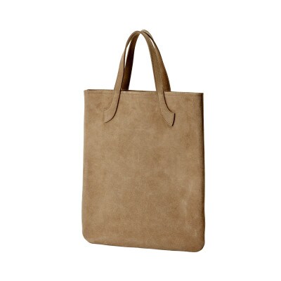 豊岡鞄 Round feel Suede Tote MEST07 ガウチョ