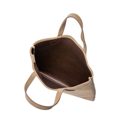 豊岡鞄 Round feel Suede Tote MEST07 ガウチョ