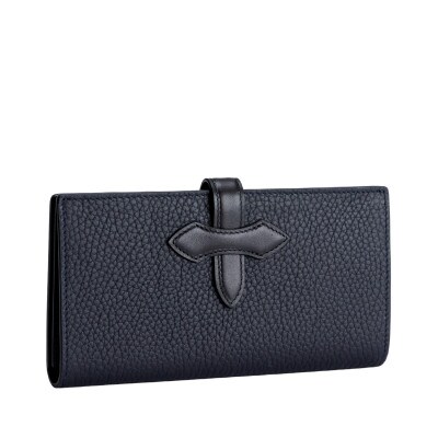 豊岡財布 Constructive elements Long Purse MECEL09 ネイビー