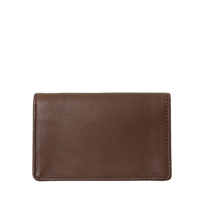 豊岡財布 AW0401名刺入れ  (コーヒー) 　