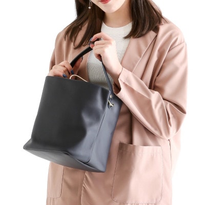 豊岡鞄　TUTUMU Leather cubu (S2800　24-176)ネイビー