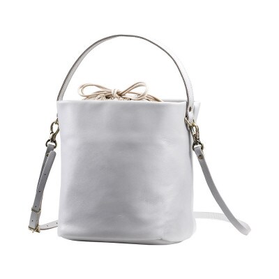 豊岡鞄　TUTUMU Leather cubu (S2800　24-176)ライトグレー