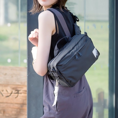 豊岡鞄CIE WEATHER BODYBAG with MARKET BAG(071954)ブラック